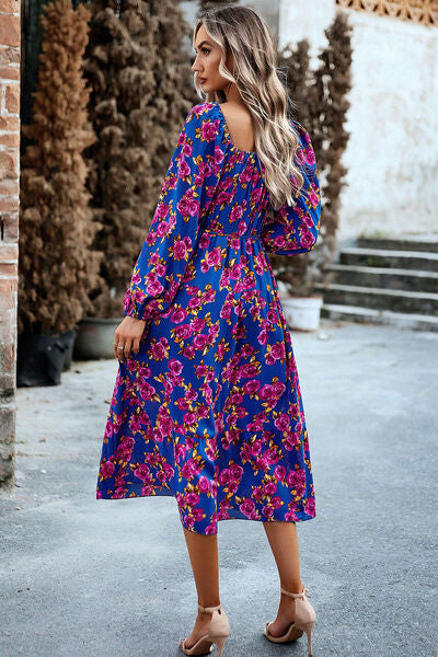 Floral Luster Princess Dress