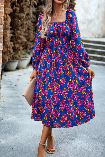 Floral Luster Princess Dress