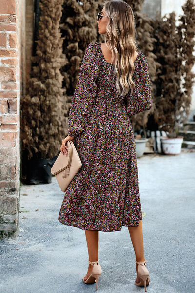 Floral Luster Princess Dress